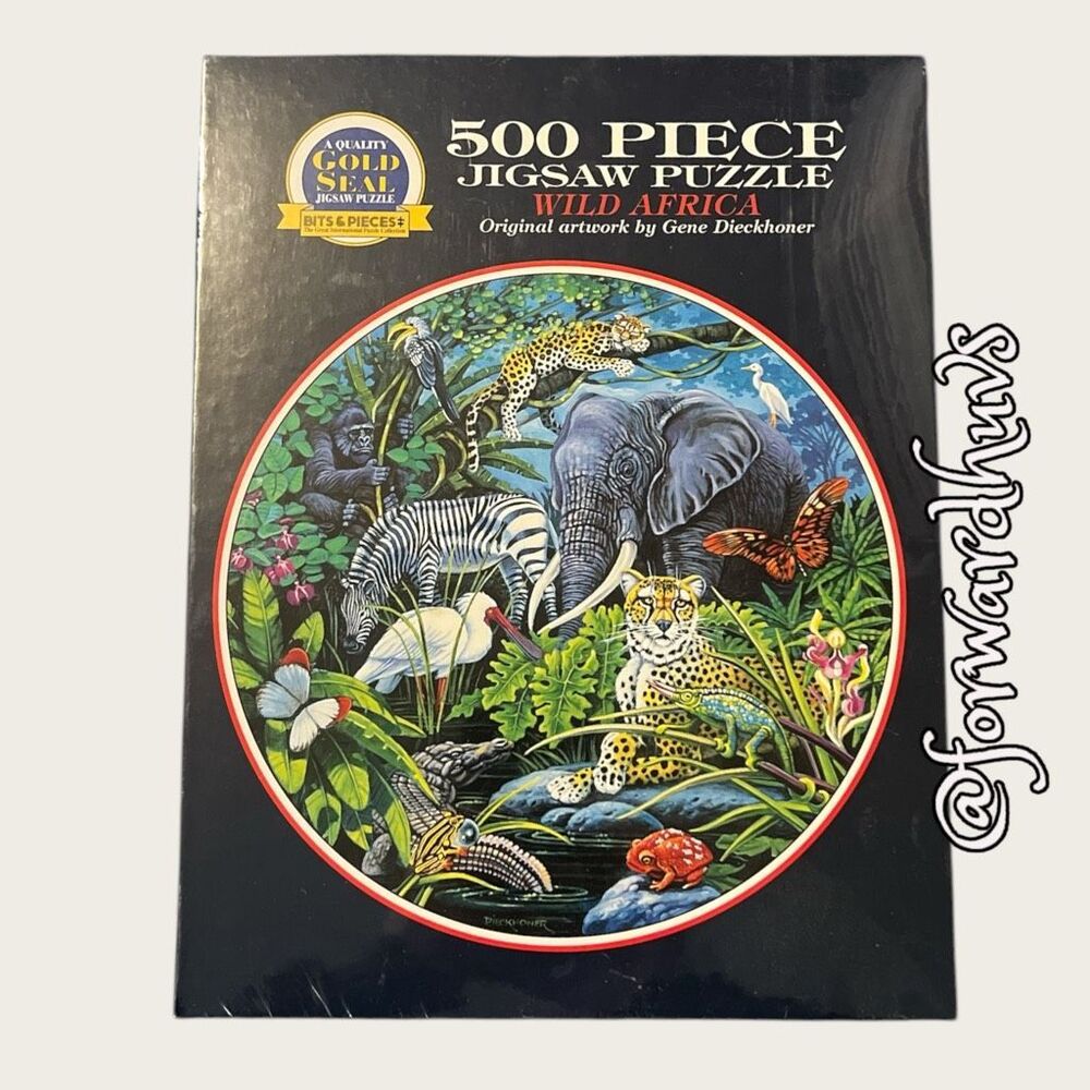 500 Pc Gold Seal Wild Africa Jigsaw Puzzle